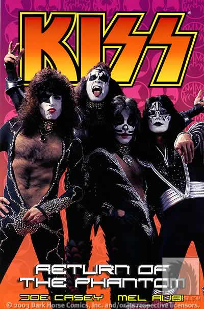 Cover for KISS Volume 2: Return of the Phantom TPB (12-335)