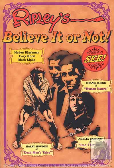 Cover for Ripley's Believe It or Not TPB (12-347)