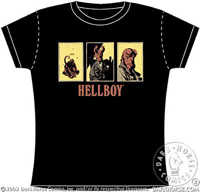 Cover for Hellboy Babydoll Tee (Hellboy Triptych) (L) (12-360)