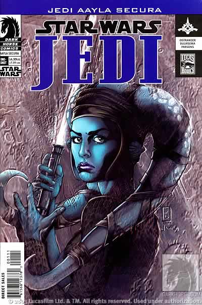 Cover for Star Wars: Jedi -- Aayla Secura (12-376)