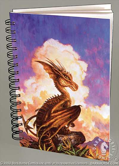 Cover for DHorse Deluxe Journal: Bob Eggleton's Dragons (12-390)