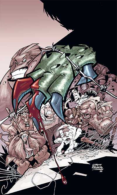 Cover for Hell #4 (12-407)