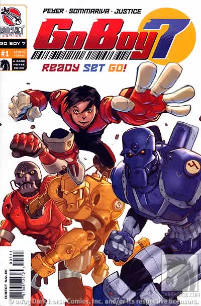 Cover for Go Boy 7: Human Action Machine #1 (12-412)