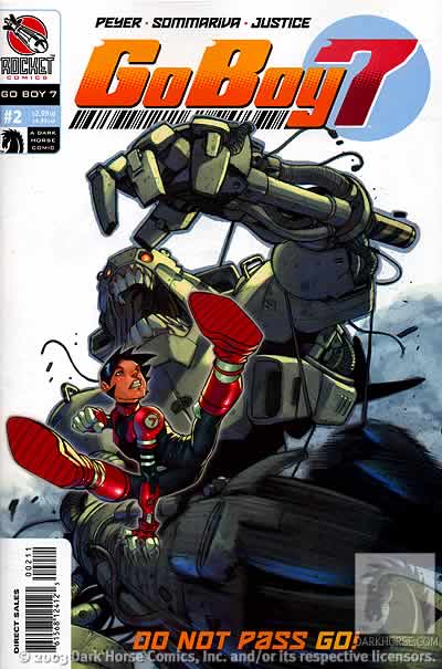 Cover for Go Boy 7: Human Action Machine #2 (12-413)