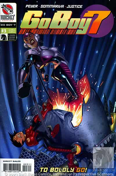 Cover for Go Boy 7: Human Action Machine #3 (12-414)