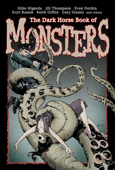 Cover for The Dark Horse Book of Monsters HC (12-465)