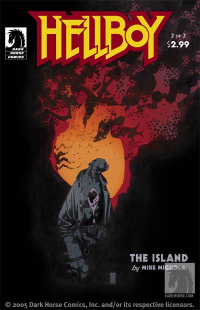 Cover for Hellboy: The Island #2 (of 2) (12-481)