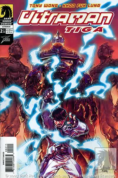 Cover for Ultraman Tiga #2 (of 10) (12-497)