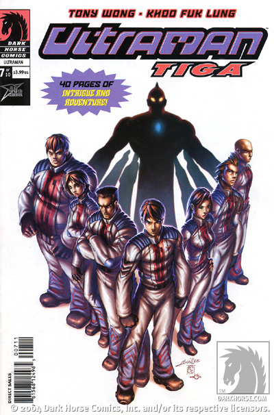 Cover for Ultraman Tiga #7 (of 10) (12-502)