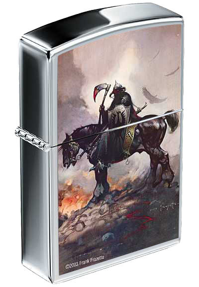 Cover for Frazetta Photo Zippo&#174 #1: Death Dealer (12-536)