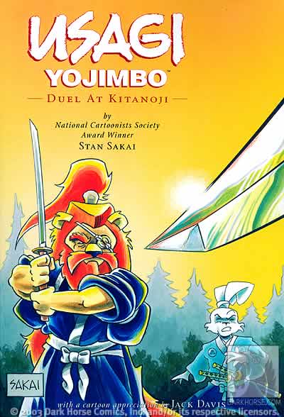Cover for Usagi Yojimbo: Duel at Kitanoji Ltd. Ed. HC (12-561)
