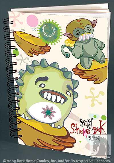 Cover for DHorse Deluxe Journal: Attaboy Secret Scheme (12-603)