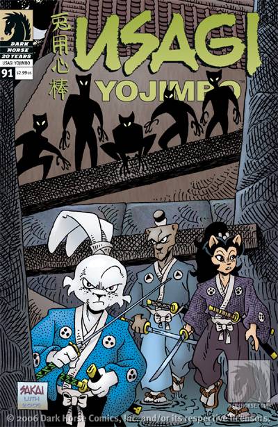 Cover for Usagi Yojimbo #91 (12-629)