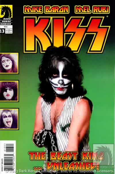 Cover for KISS #13 (photo cover) (12-644)