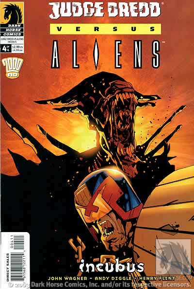 Cover for Judge Dredd vs. Aliens: Incubus #4 (of 4) (12-660)