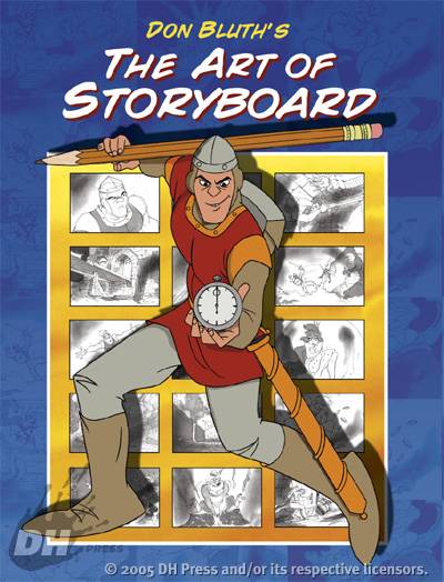 Cover for Don Bluth's The Art of Storyboard (12-664)