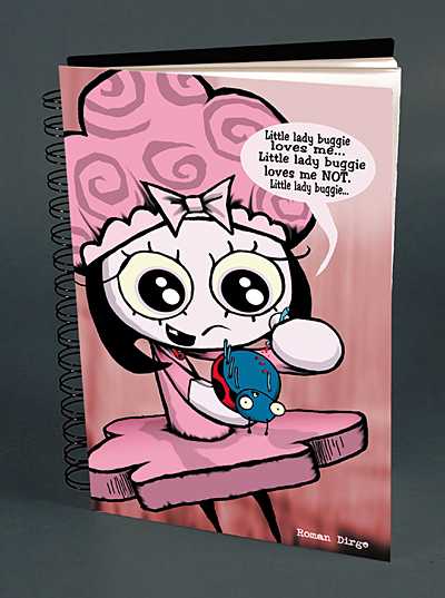 Cover for DHorse Deluxe Journal: Roman Dirge (12-759)