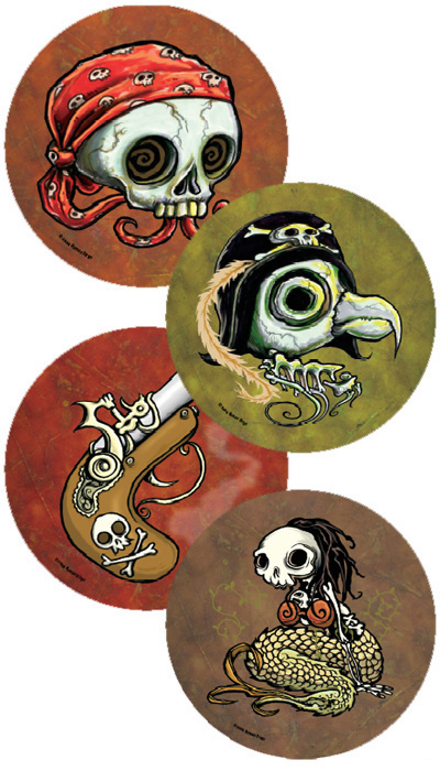 Cover for Roman Dirge Coaster Set (12-760)