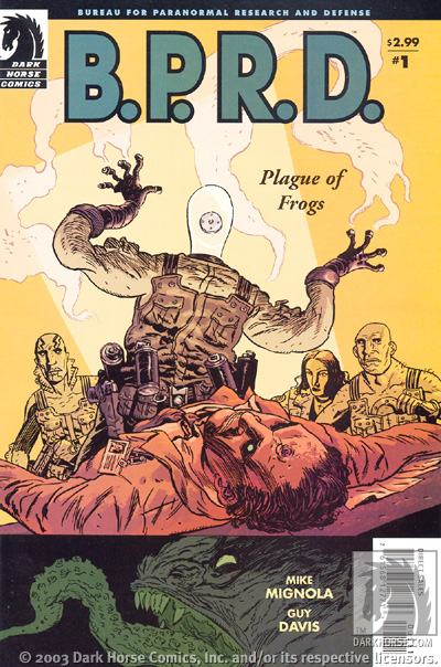 Cover for B.P.R.D.: Plague of Frogs #1 (12-771)