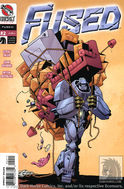 Cover for Fused: Think Like a Machine #2 (12-783)