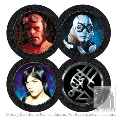 Cover for Hellboy Movie Photo Coaster Set (12-839)