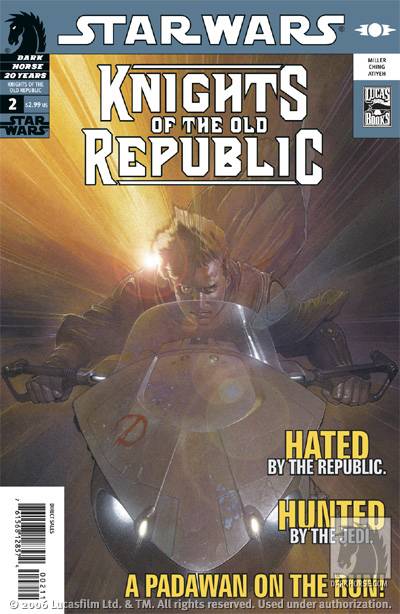 Cover for Star Wars: Knights of the Old Republic #2 (12-858)