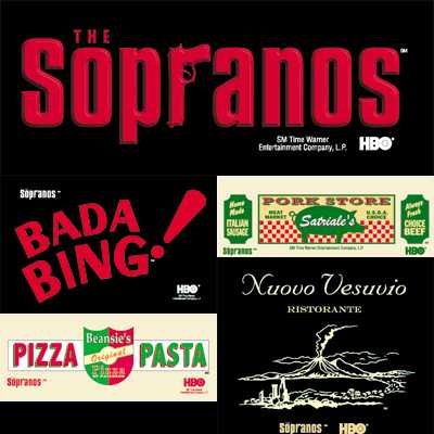 Cover for Sopranos Sticker Pack (12-886)