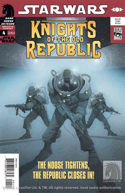 Cover for Star Wars: Knights of the Old Republic #4 (12-890)