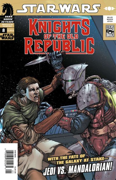 Cover for Star Wars: Knights of the Old Republic #8 (12-894)