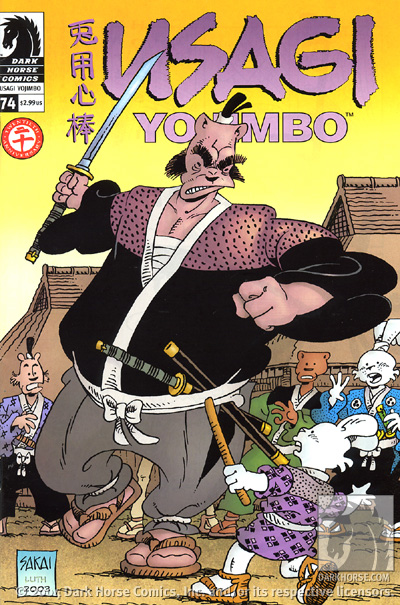 Cover for Usagi Yojimbo #74 (12-904)
