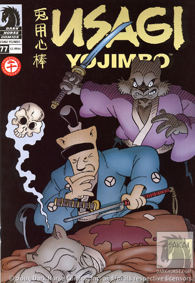 Cover for Usagi Yojimbo #77 (12-907)