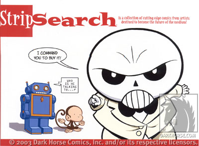 Cover for Strip Search TPB (12-971)