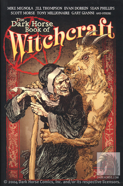 Cover for Dark Horse Book of Witchcraft HC (13-038)