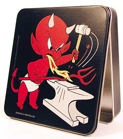 Cover for Hot Stuff: "Anvil" Tin Box (13-067)