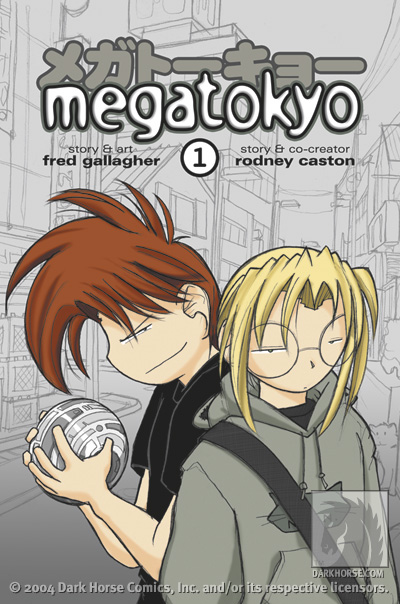 The Adventures of Piro and Largo Start Here! Megatokyo Vol. 1 promises new surprises!