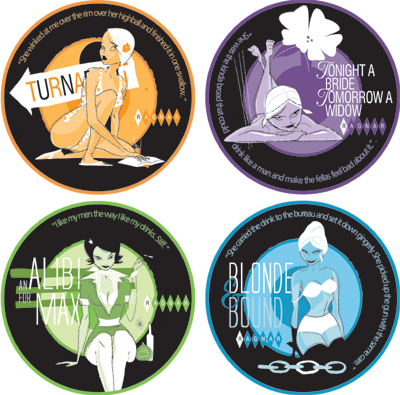 Cover for Ragnar's "Pulp" Coaster Set (13-086)