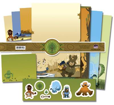 Cover for DHorse Deluxe Stationery Exotique: Pete Fowler Stationery Set #1 (13-120)