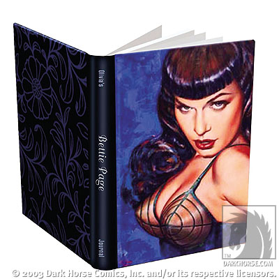 Cover for DHorse Deluxe Journal: Olivia's Bettie Page (13-128)