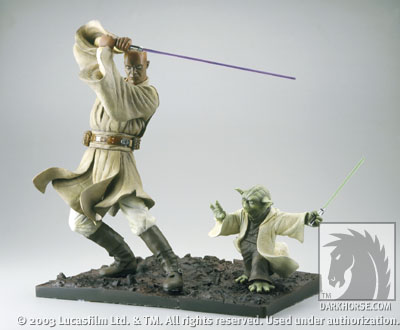 Cover for Kotobukiya Star Wars Yoda & Mace Windu Pre-Painted Soft Vinyl Model Kit (13-145)