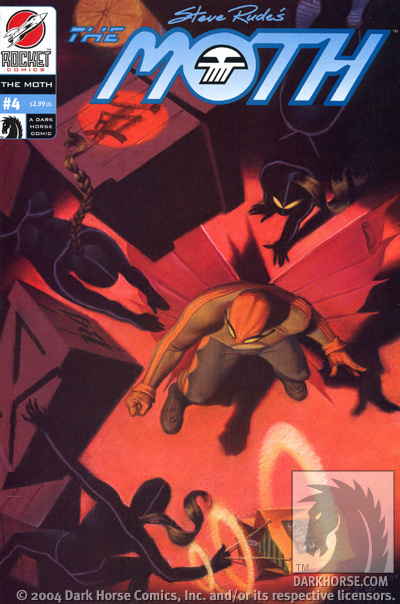 Cover for Steve Rude's The Moth #4 (13-152)