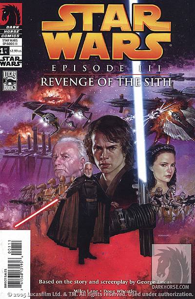 Cover for Star Wars: Episode III -- Revenge of the Sith #1 (13-195)