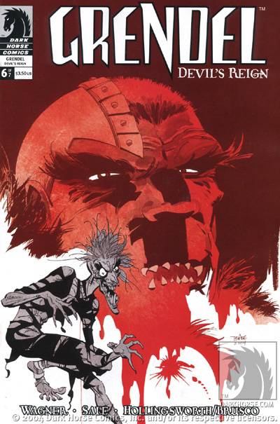 Cover for Grendel: Devil's Reign #6 (of 7) (13-224)