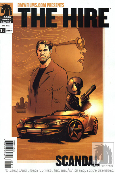 Bruce Campbell, Mark Waid, Katushiro Otomo, Kurt Busiek, and other top talent take on BMW's comic noir series The Hire!