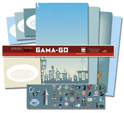 Cover for DHorse Deluxe Stationery Exotique: Gama-Go Girl Stationery Set (13-337)