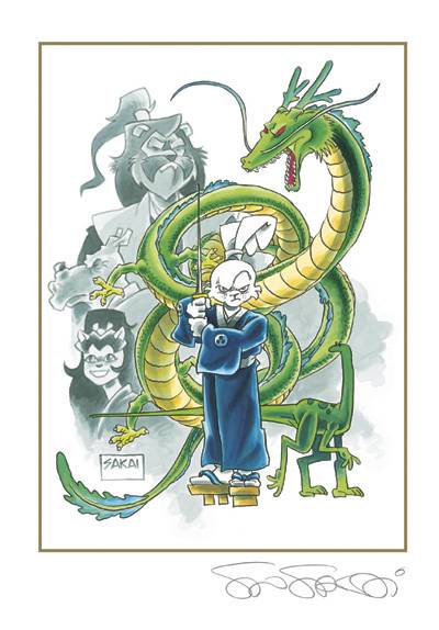 Cover for Usagi Yojimbo Limited Edition Print (13-373)