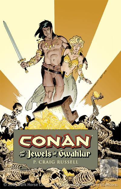 Cover for Conan and the Jewels of Gwahlur HC (13-374)