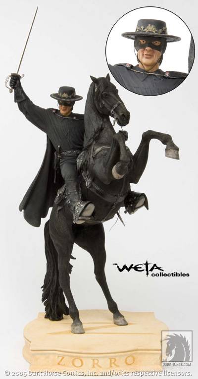 Cover for Weta Collectibles Zorro on Tornado Statue (13-443)