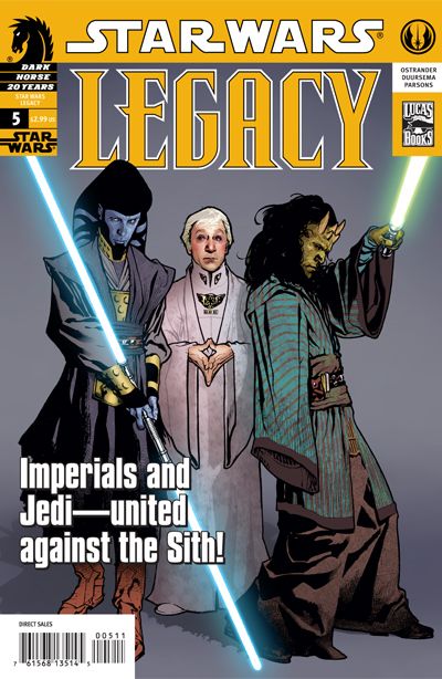 Cover for Star Wars: Legacy #5 (13-457)