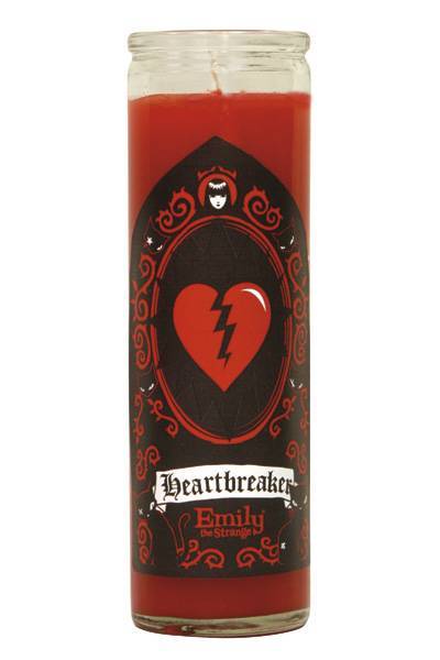 Cover for Emily the Strange Candle: Heartbreak (red) (13-488)