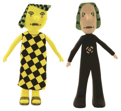 Cover for Amy and Jordan Bendable Figure set (13-510)